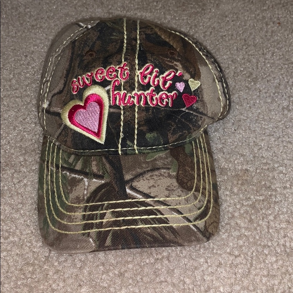 Little Girls Camo hat